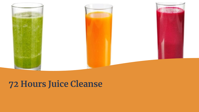 Health Talk For 72 Hours Juice Cleanse